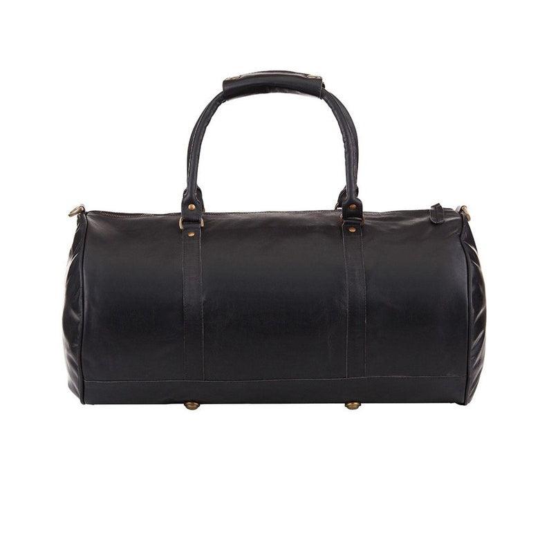 Personalized Leather Duffle Bag - Leather Shop Factory