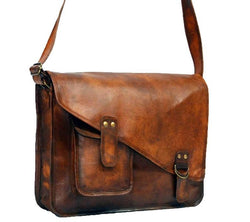 Indian Heritage Lightweight Laptop Briefcase - Leather Shop Factory