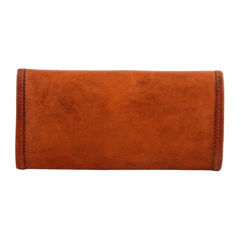 Leather purse for daily use Leather Ladies Wallet card - Leather Shop Factory