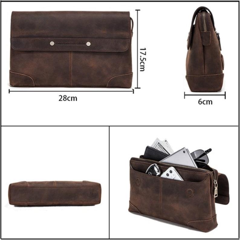 Men Clutch Bag - Leather Shop Factory