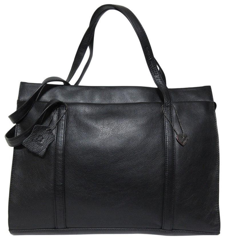 Handbag LEGATE genuine leather - Leather Shop Factory