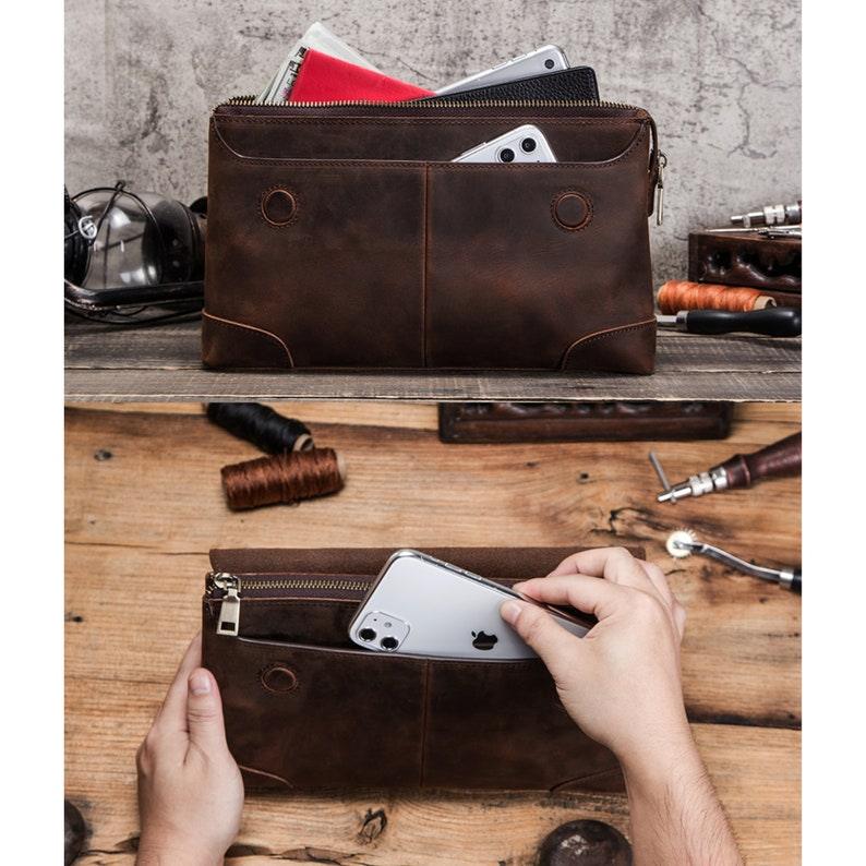 Men Clutch Bag - Leather Shop Factory